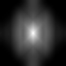 ACF of a reference arrow-like particle