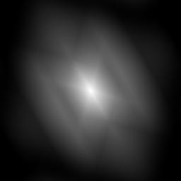 ACF of a rotated and shifted arrow-like particle